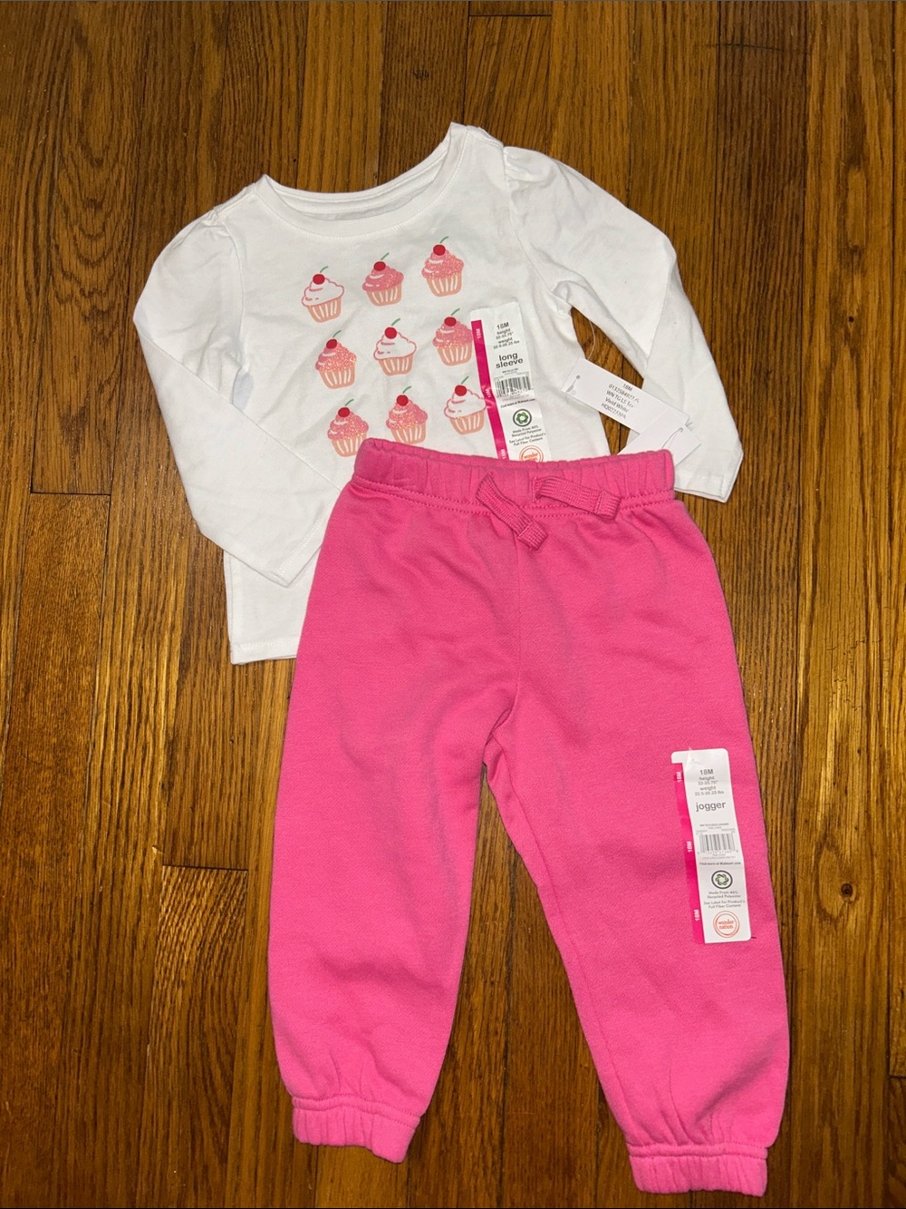 New Baby Girl 18 MonthsOutfit Set Long Sleeve Pants